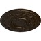 Ekena Millwork Oslo Ceiling Medallion (Fits Canopies up to 10 1/2"), Hand-Painted Bronze, 28 1/8"OD x 1 3/4"P CM28OSBZS - alternate 4